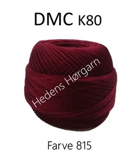 DMC K80 farve 815 Bordeaux